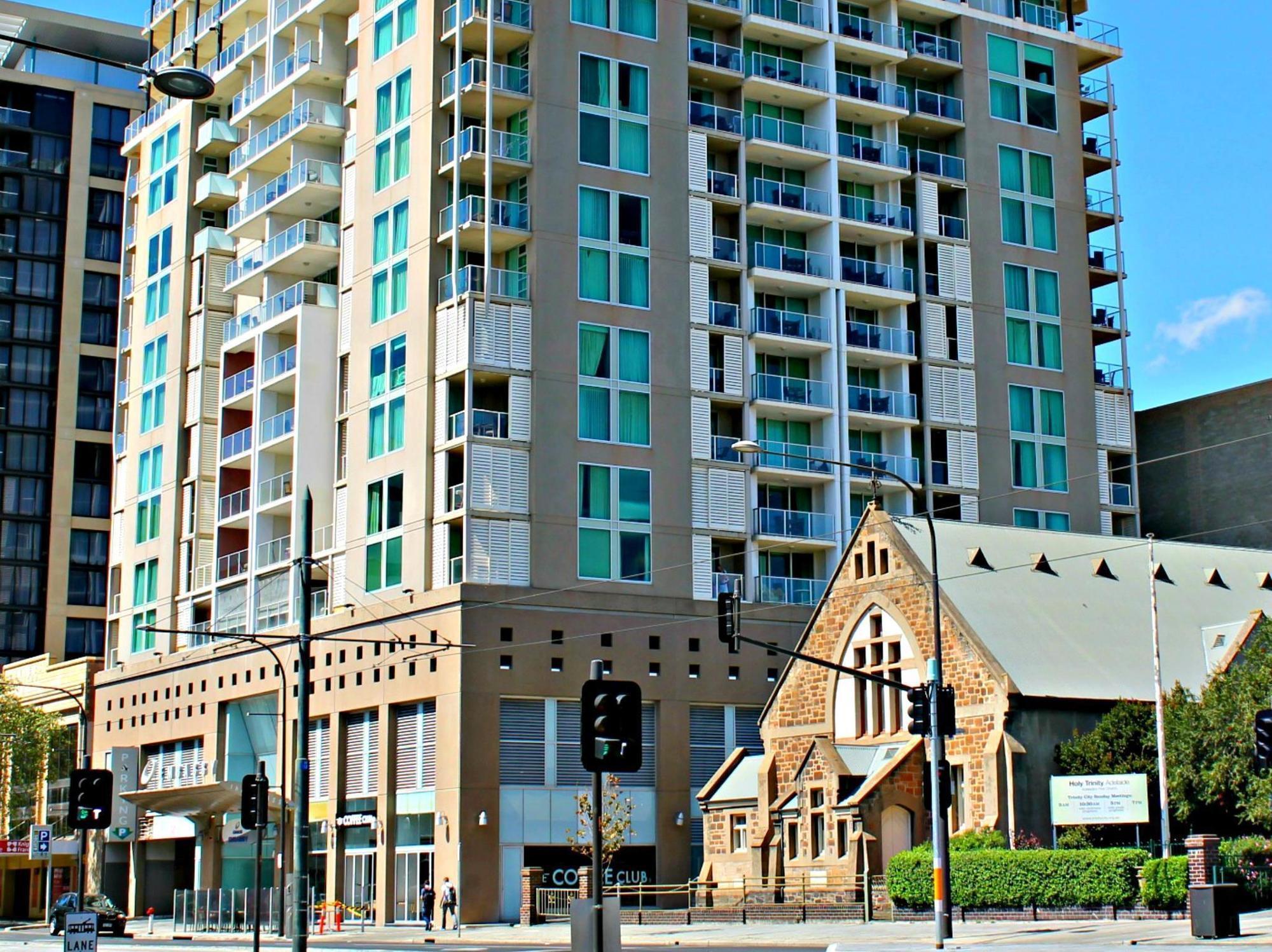 Adelaide Dress Circle Apartments - North Terrace Exteriör bild